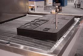 water jet cut